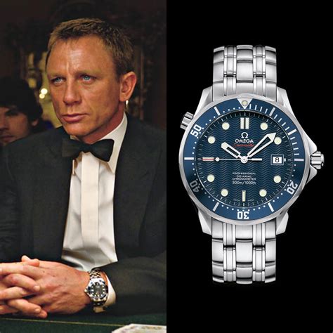 james bond omega watches list.